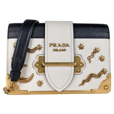 prada milano moon and stars bag